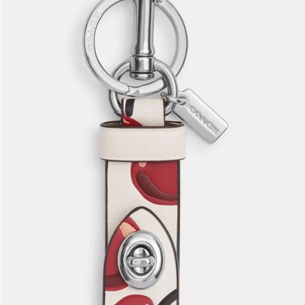 Coach Cherry Keychain